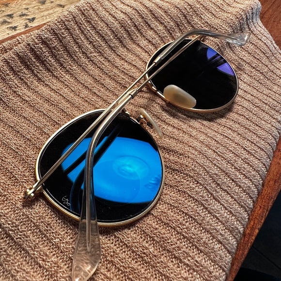 Unisex Ray Ban Round Metal RB3447 - Picture 4 of 6